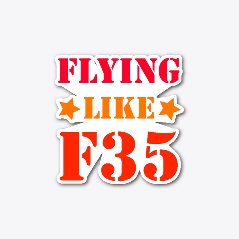 flying like F35