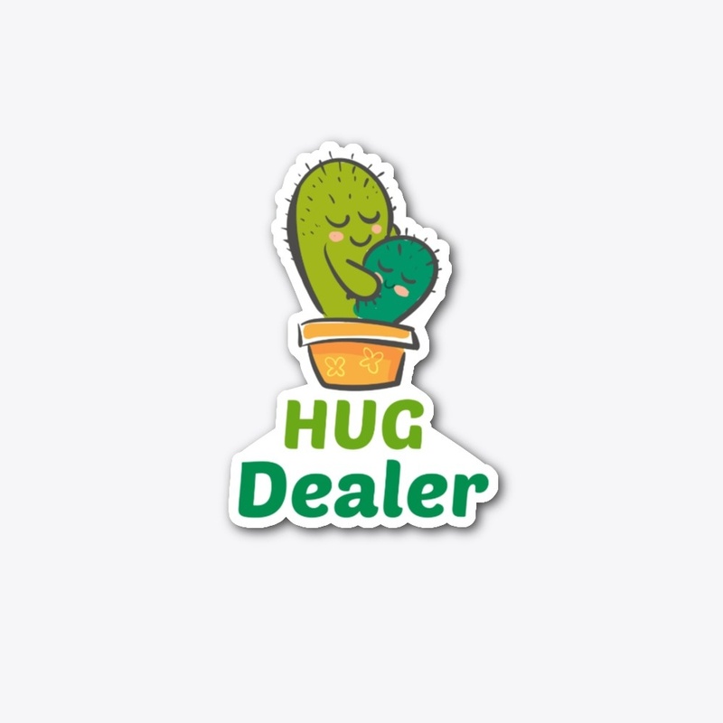 Hug Dealer Cute Cactuses At Peace