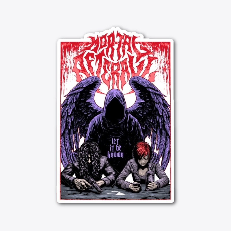 'LIBK' Artwork Die Cut Sticker