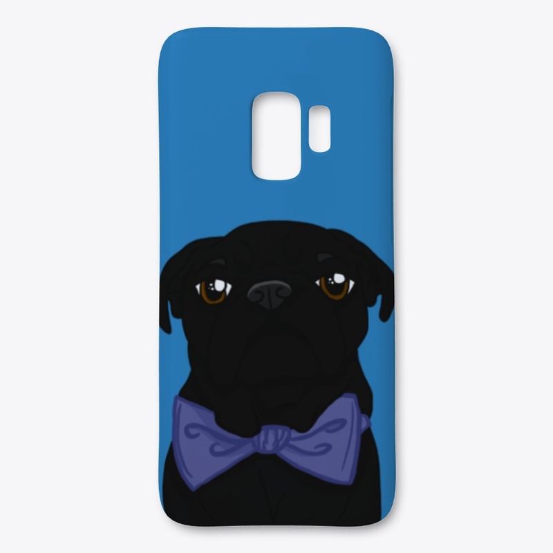 Grumpy Pug Bowtie