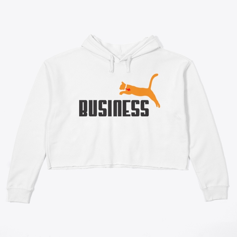 Business Cat Jumping