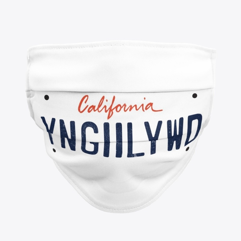 YH License Plate Logo — Cloth Face Mask