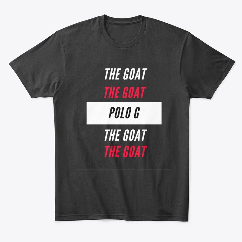 "The GOAT" - Polo G (Black Comfort Tee)