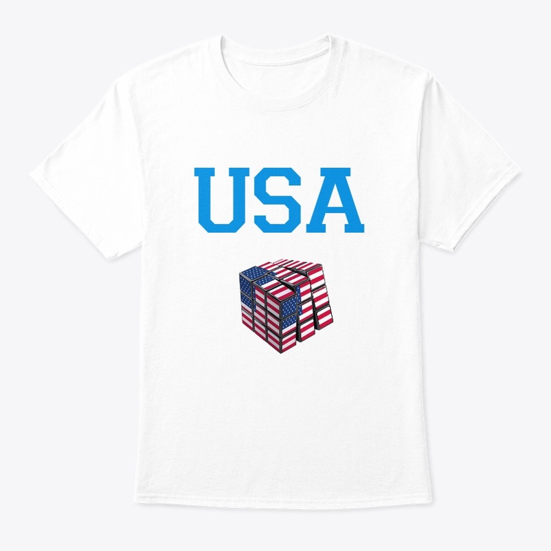USA Graphic Tee Ivory