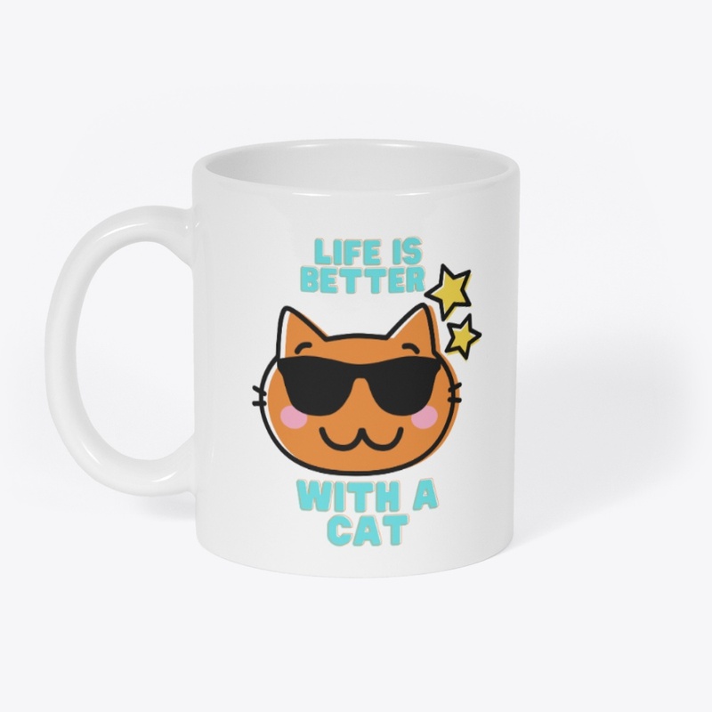 Life is Better with a Cat