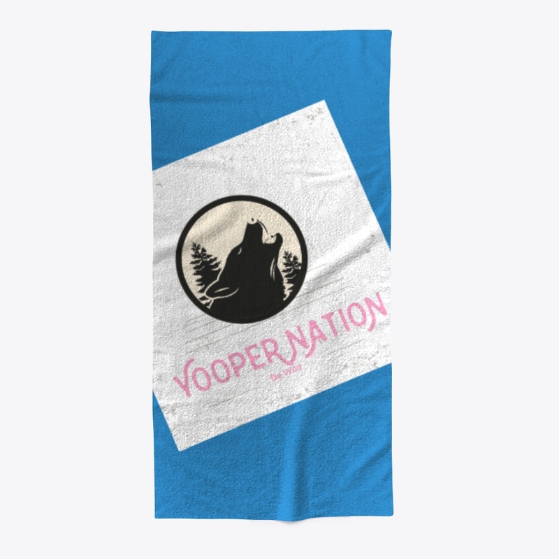YOOPER NATION BEACH TOWL