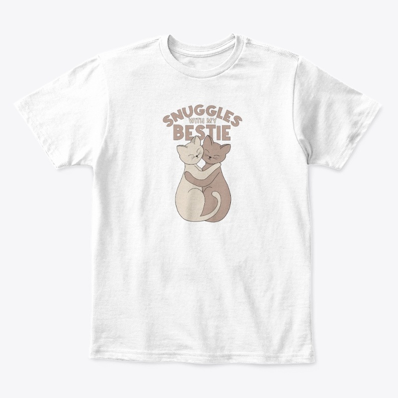 Snuggles with My Bestie Cat Design