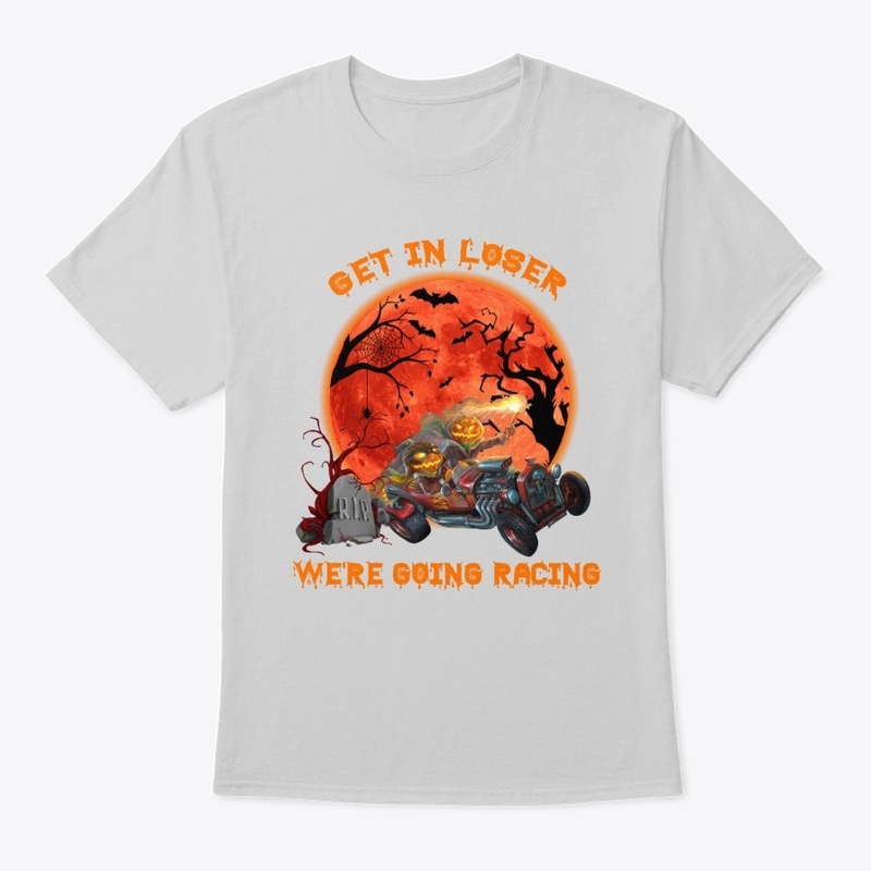 Halloween T-shirt for Racing