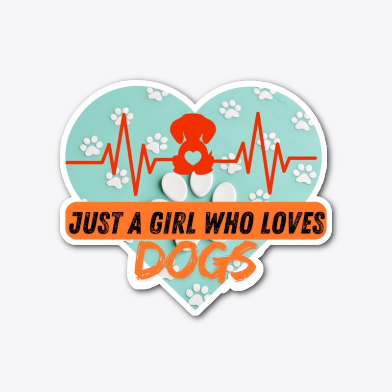 Just A Girl Who Loves Dogs T-Shirt