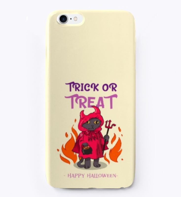Trick or treat Kitty -  Halloween Design