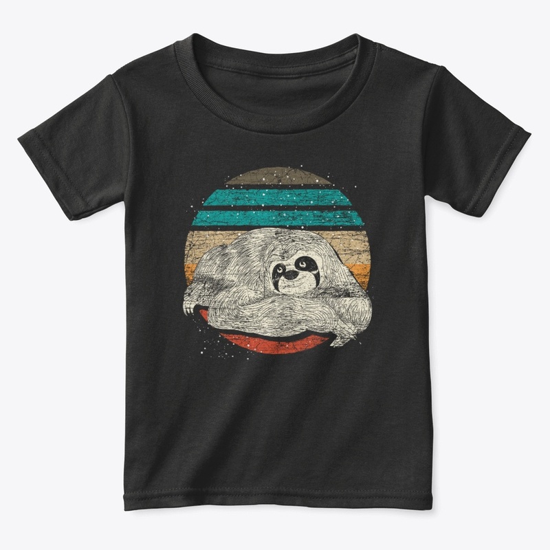 Retro Lazy Sloth