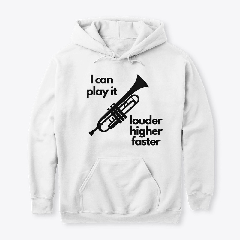 I can play it louder higher faster