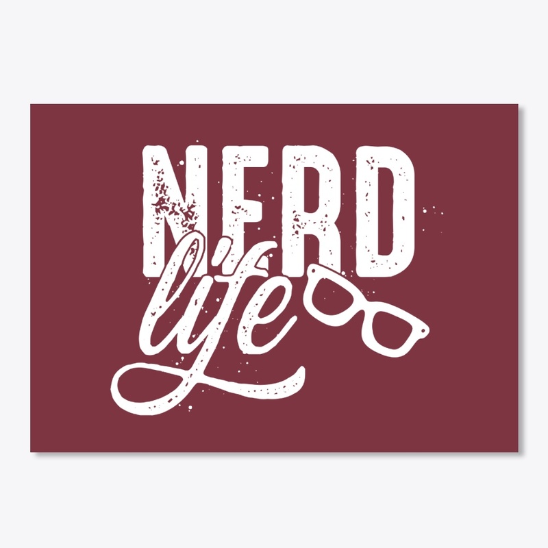 Nerd Life Sticker
