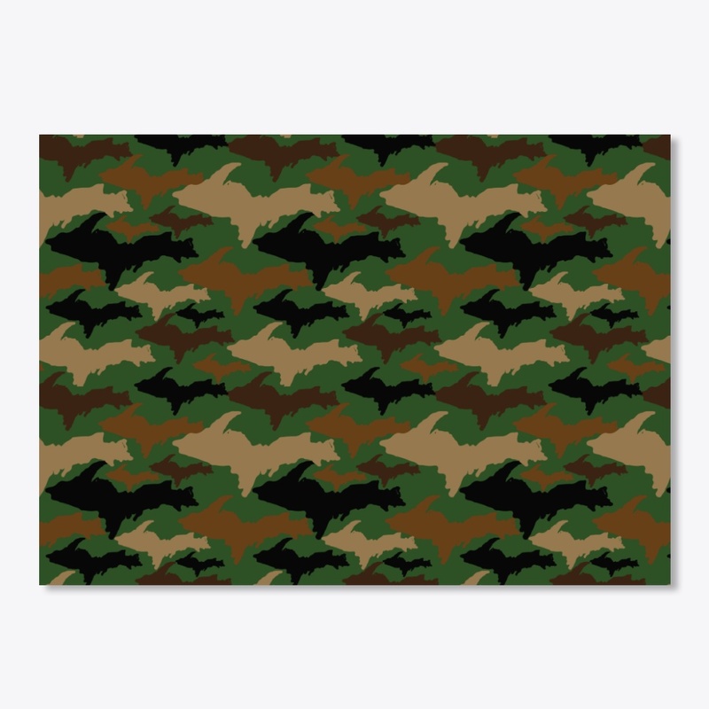 Upper Peninsula Yooper Camouflage
