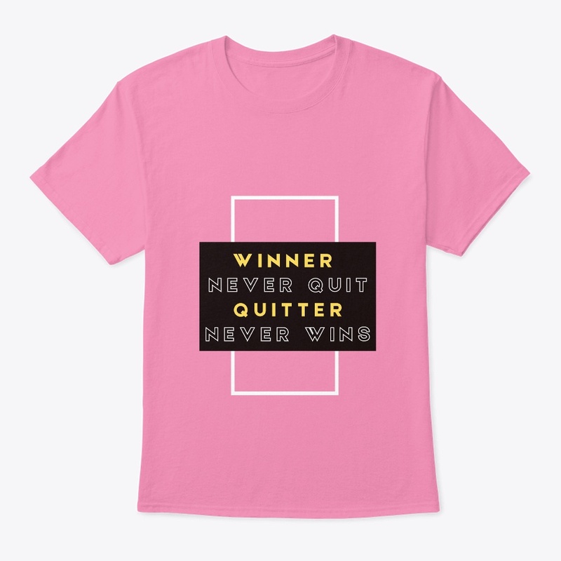 Winner and quitter t shirt and hoodies 