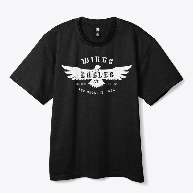 Wings As Eagles (Heavy Tee)