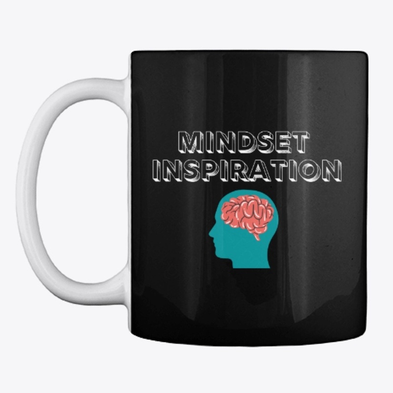 Inspiration Black Mug and Sticker