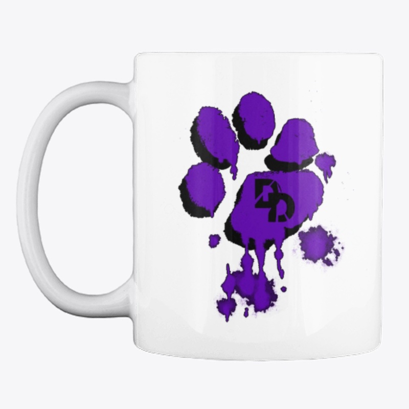DD Paw Print Mug