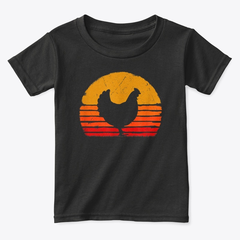 Chicken Shirt Retro Style Tshirt Farmer