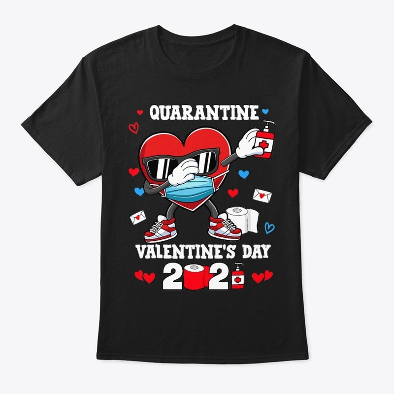 Dabbing Heart In Mask Happy Valentines 2