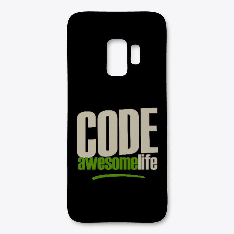 Programmer T-shirts : Code, Awesome Life