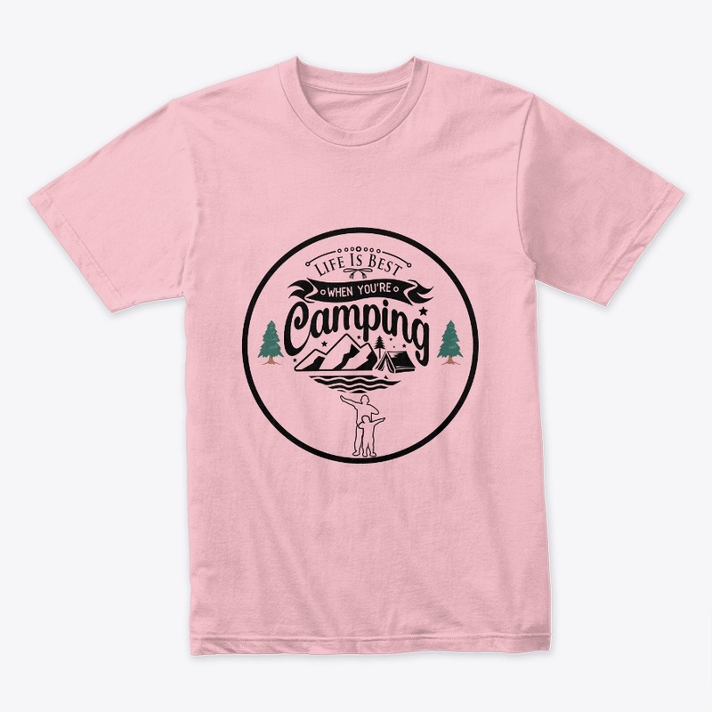 Camping T shirt for Fathers Day