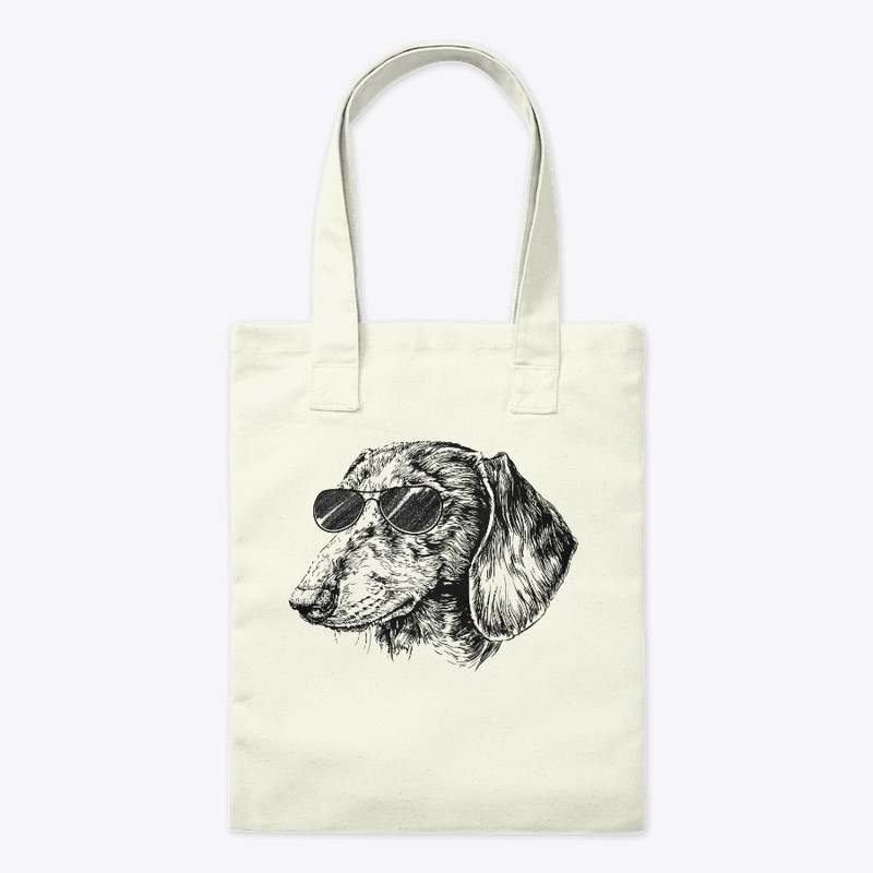 Dachshund Dog With Sunglasses T Shirt