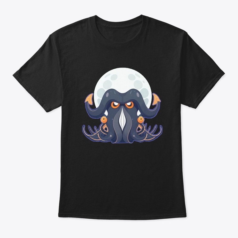 Kraken Lord Moon Alien Octopus
