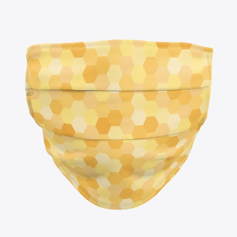 Bee Friendly - Honeycomb Mask 02