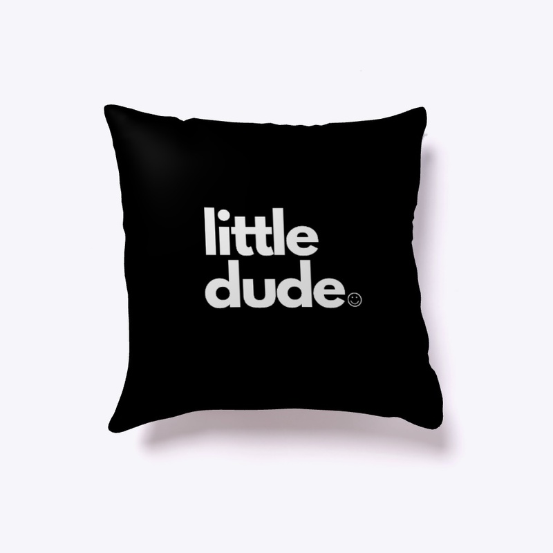 little dude indoor pillow