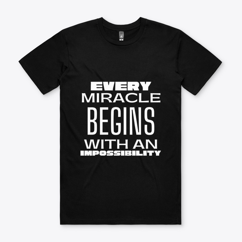 Every Miracle | White Font