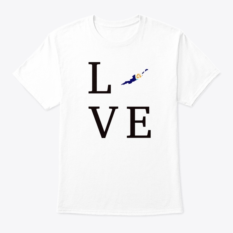 Anguilla Love black and color