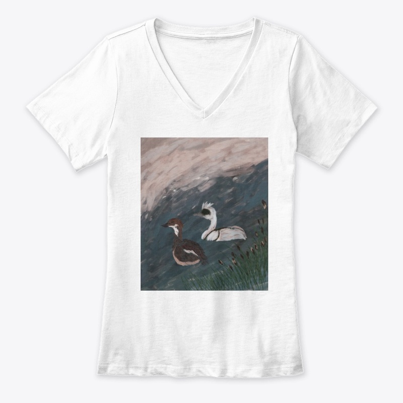 Pair of Smew