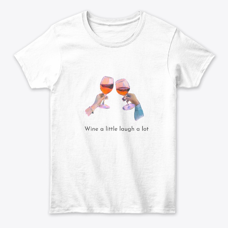 wine a little laugh a lot 