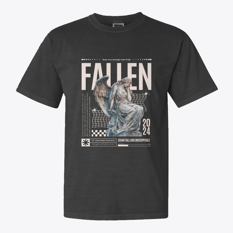"Fallen" tee speaks to the quiet 