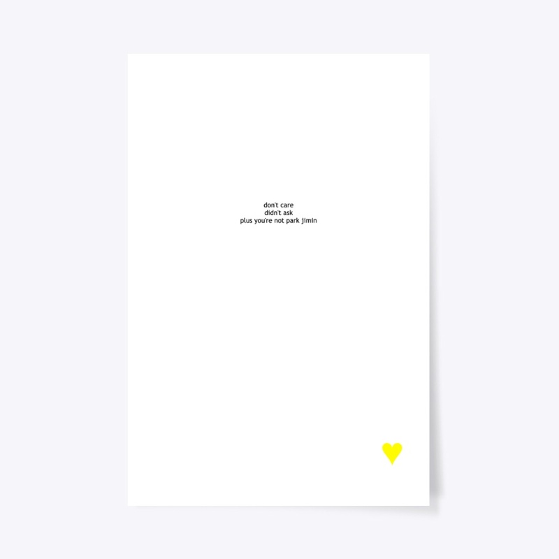 you're not park jimin