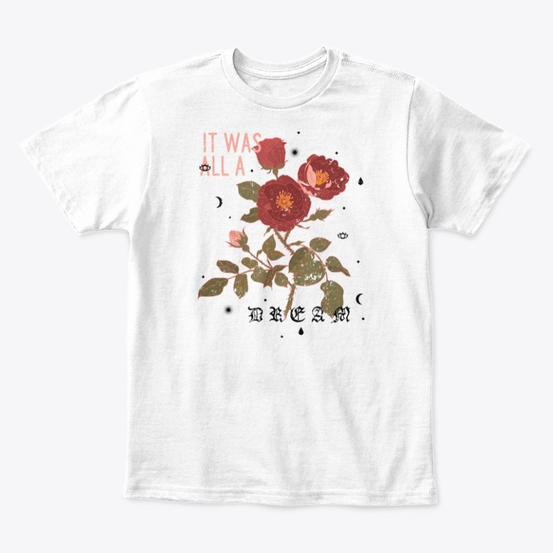 Retro It Was All a Dream Slogan.