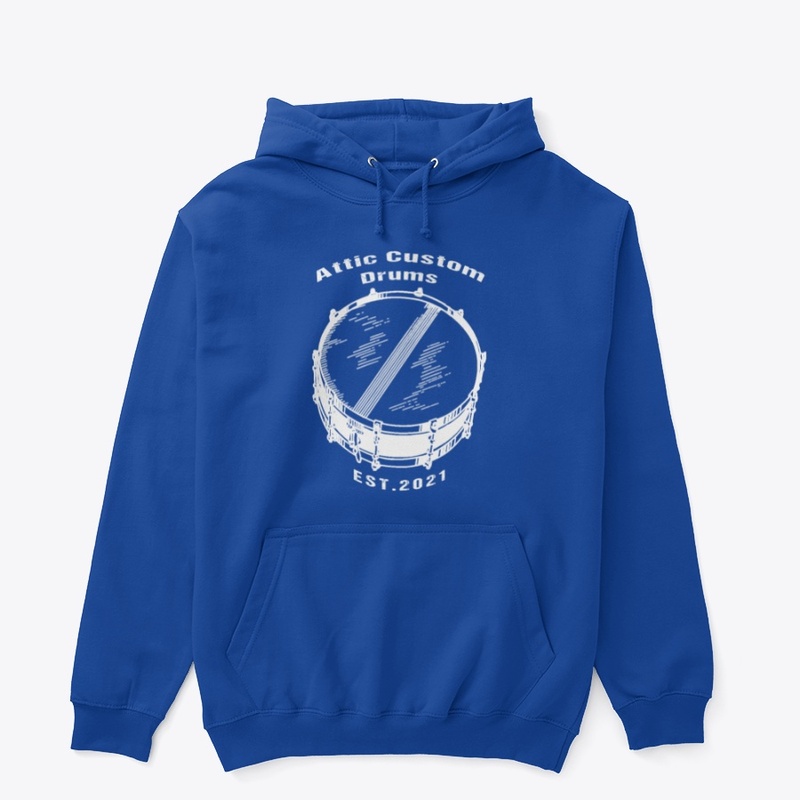 Everything On Front Hoodie (white)