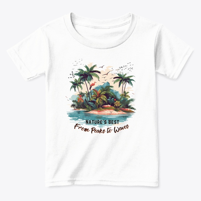 Summer Time Vibes Graphic T-shirt