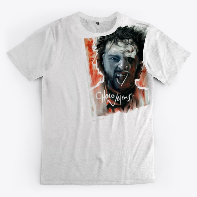 Leather Face -Choco Valens Tee