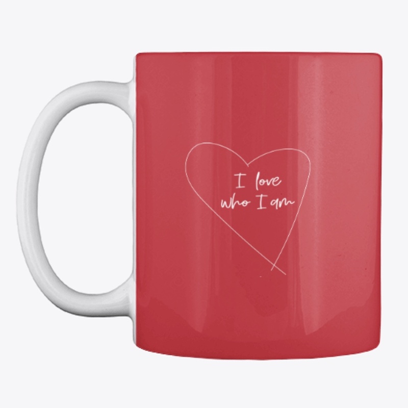 I love who I am (white option)