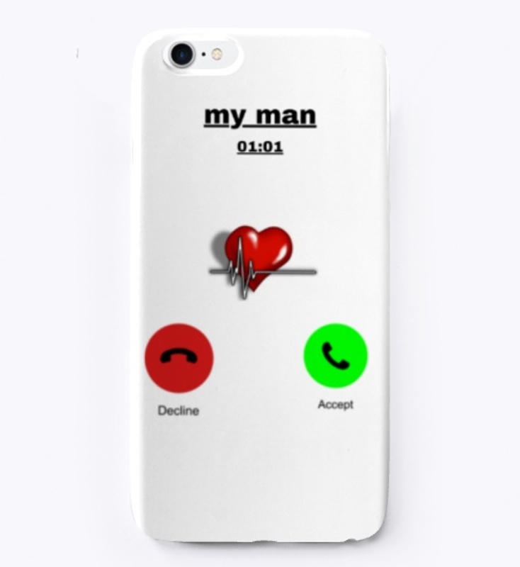 Decline,accept My man T-Shirt for women 