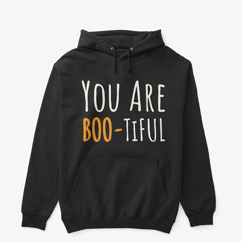 you are beautiful halloween boo ghost