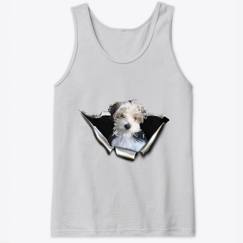 morkie 3D Car sticker