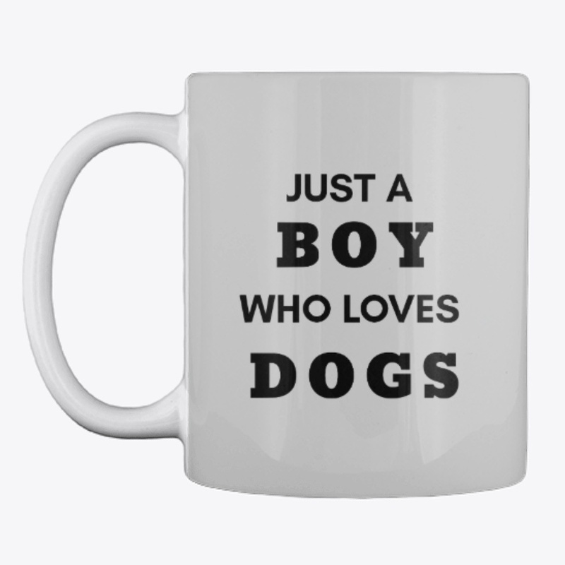 Just A Boy Who Loves Dogs
