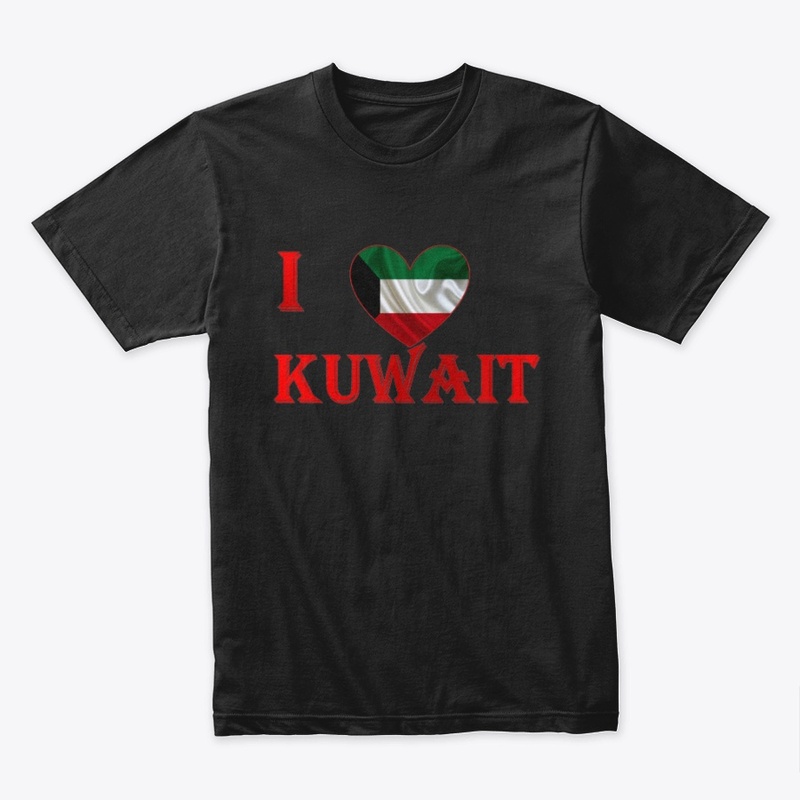 I love kuwait T-shirt design