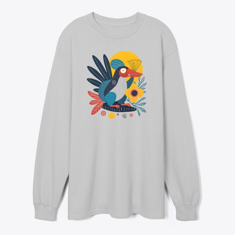 Trendy graphic art T-shirt design