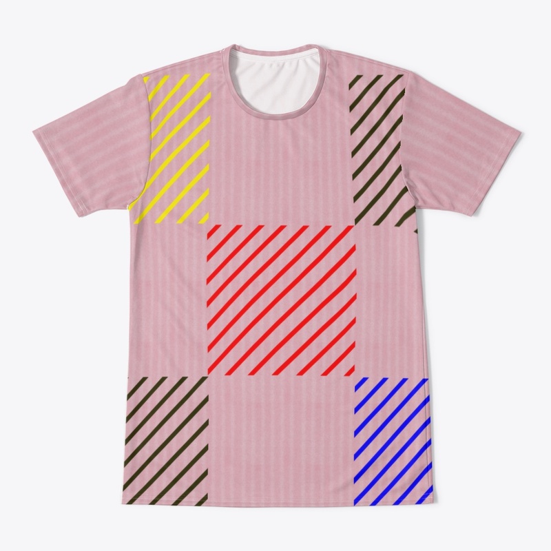 Team Jersey T-Shirt Stripes Design