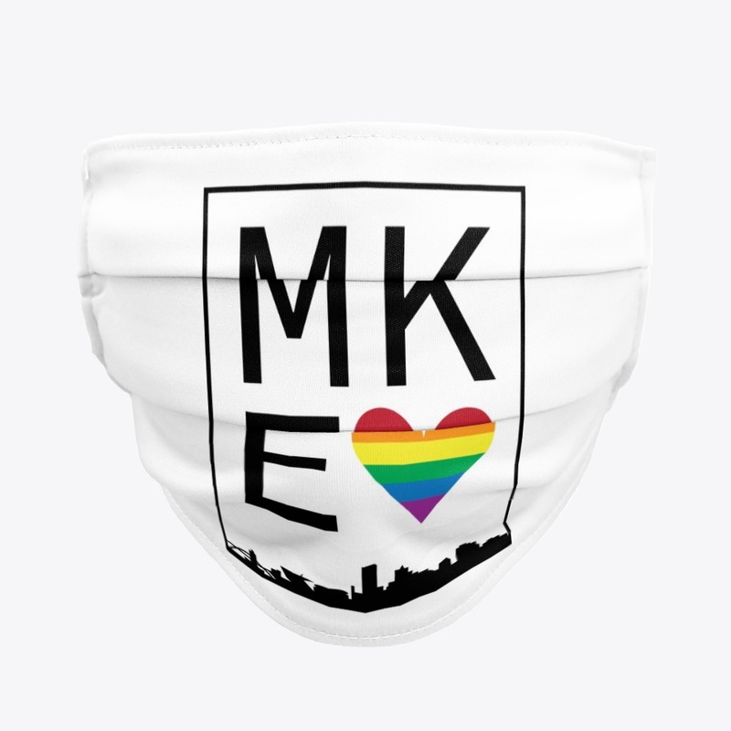 Heart MKE (rainbow)