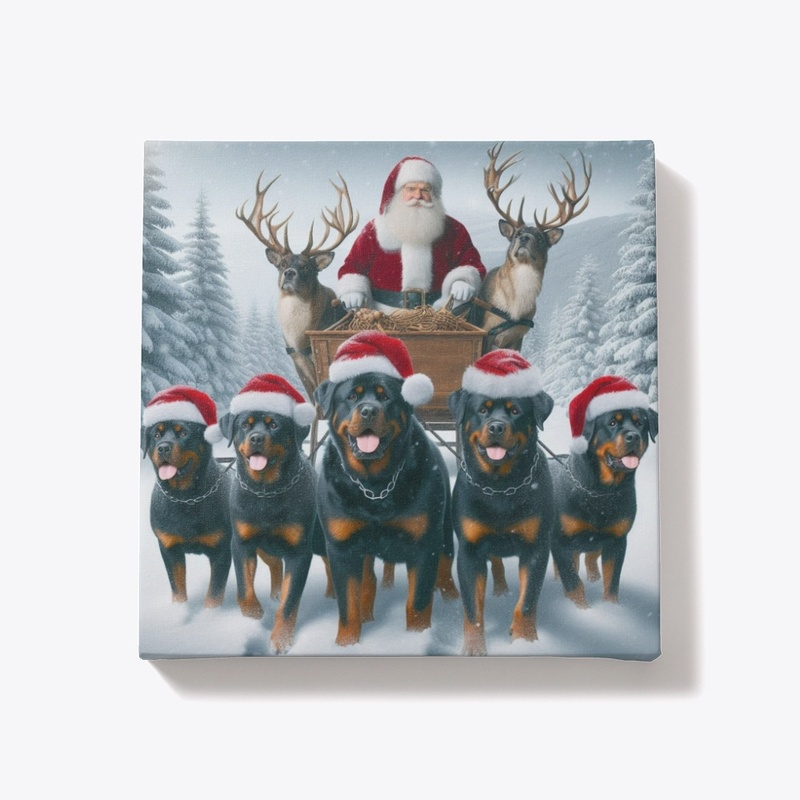 Rottweiler's Christmas